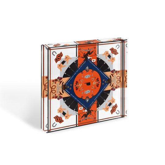 OSU Cowboys Acrylic Block