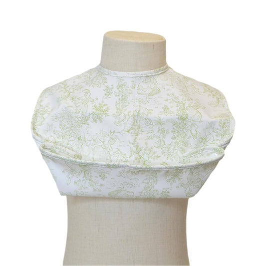 TRVL Best Bib Bunny Toile Green