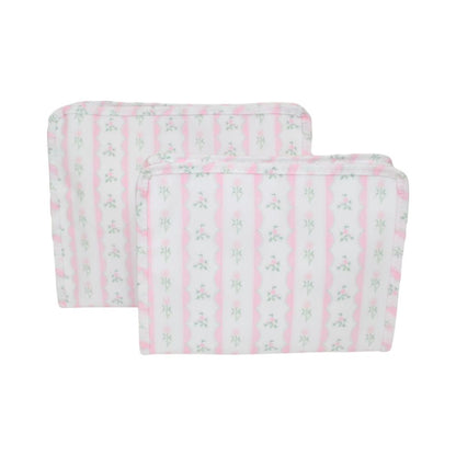 TRVL Roadie Large Ribbon Floral Pink