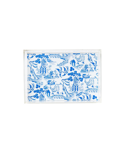 Chinoiserie Print Small Tray