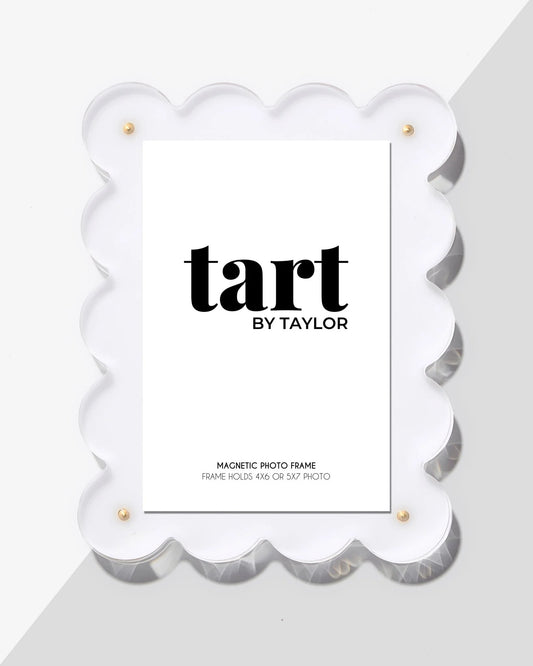 White Acrylic Picture Frame