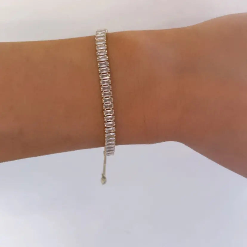 Gold Tennis Bracelet