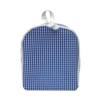 TRVL Bring It Lunch Bag Gingham Royal