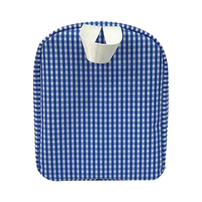 TRVL Bring It Lunch Bag Gingham Royal