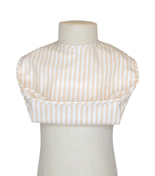 TRVL Best Bib Pimlico Stripe Sand