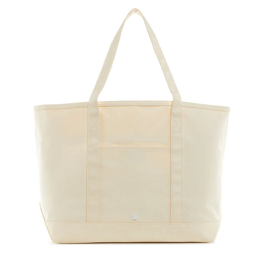Trvl MAXI TOTE - COATED CANVAS Large Natural