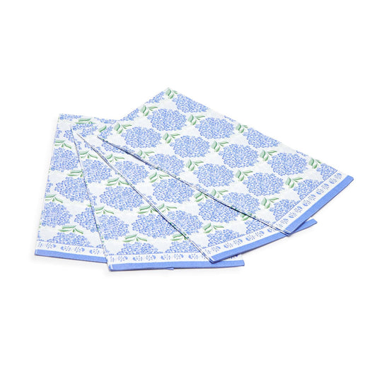 Hydrangea 3-Ply Paper Napkins / Guest Towel