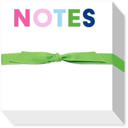 BRIGHT "NOTES" NOTEPAD