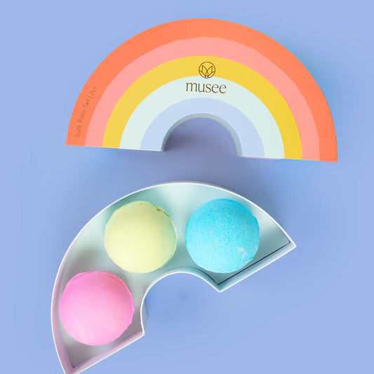 Rainbow Bath Balm Set